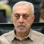 مهرداد أخلاقي خلال اجتماع اللجنة الخاصة في البرلمان الإيراني