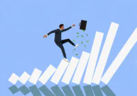 A graphic illustrating the difference between high lead volume and high lead quality, perhaps with a funnel showing leads dropping out versus being converted.
