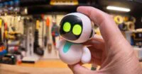 Eiliko robot toy charging via USB-C, illustrating the digital pet at the center of a major data privacy scandal.
