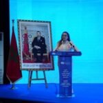 Fatima Ezzahra El Mansouri et Najwa Koukouss lors de la réunion du Conseil national du PAM à Skhirate, discutant de la formation du nouveau gouvernement.
