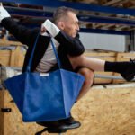Freitag Reference collection bags crafted from unique, upcycled truck tarps
