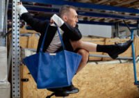 Freitag Reference collection bags crafted from unique, upcycled truck tarps