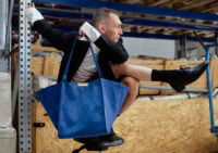 Freitag Reference collection bags crafted from unique, upcycled truck tarps