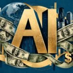 An AI-generated image depicting the integration of artificial intelligence into insurance technology, symbolizing the Guidewire and Hyperexponential acquisition.