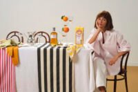 Highland Park 'Between You and I' 17-year-old single malt bottle and packaging, featuring Laila Gohar's imagined visual interpretations of its flavors, with hand-drawn illustrations.
