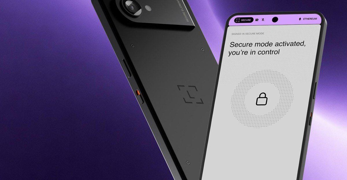 Ledger Atom hardware wallet resembling a smartphone