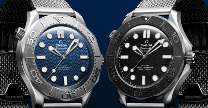 Omega Seamaster Diver 300M James Bond and Spectre collection watches