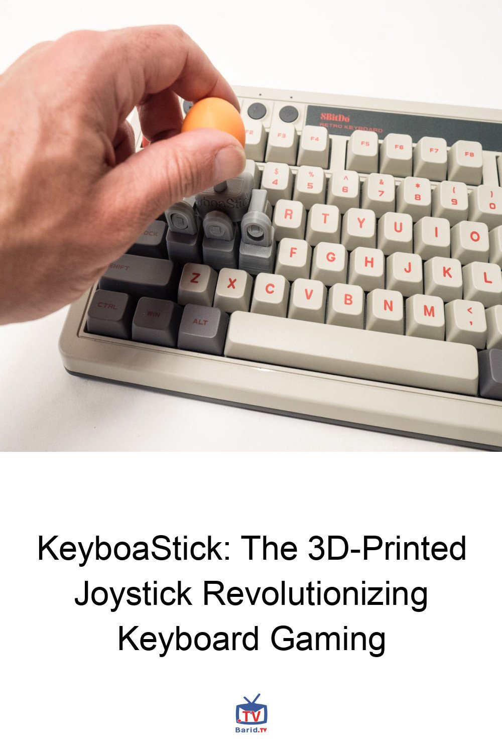 KeyboaStick: The 3D-Printed Joystick Revolutionizing Keyboard Gaming 4 Pinterest Hidden