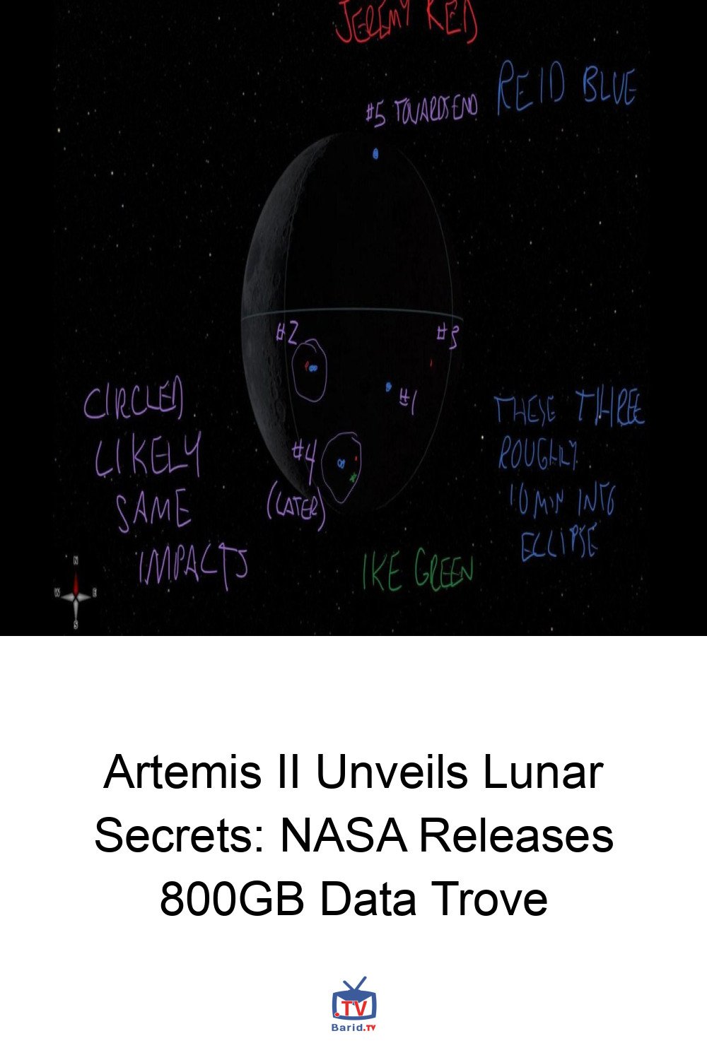 Artemis II Unveils Lunar Secrets: NASA Releases 800GB Data Trove 4 Pinterest Hidden