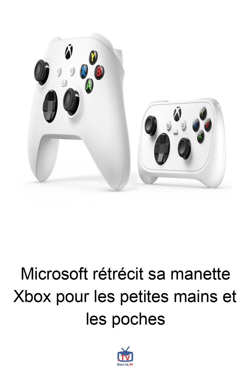 Microsoft rétrécit sa manette Xbox pour les petites mains et les poches 4 Pinterest Hidden