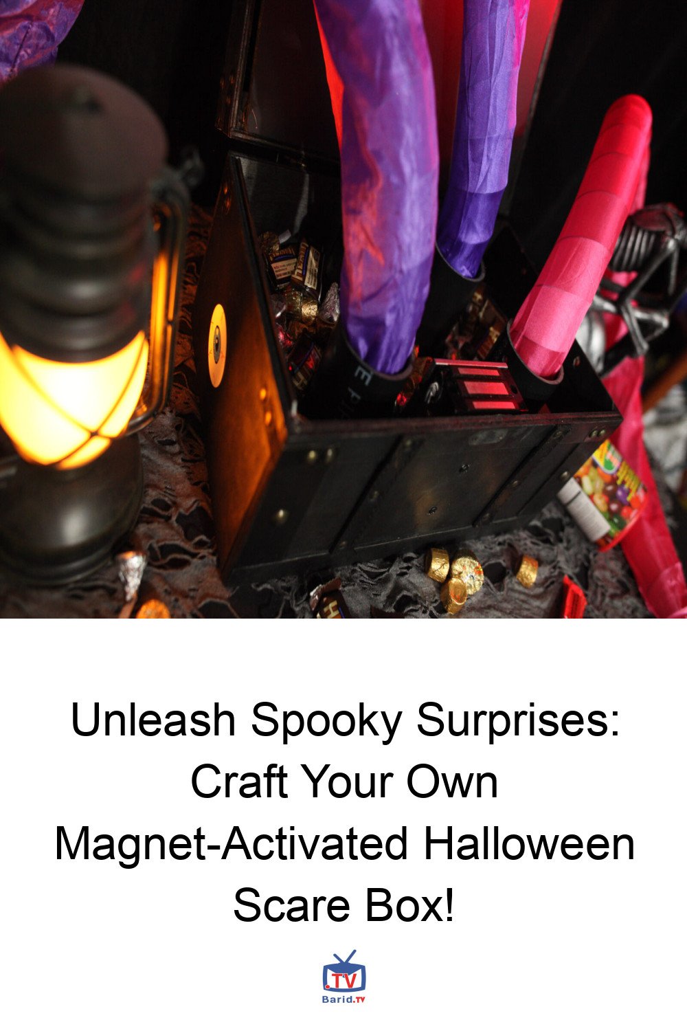 Unleash Spooky Surprises: Craft Your Own Magnet-Activated Halloween Scare Box! 4 Pinterest Hidden