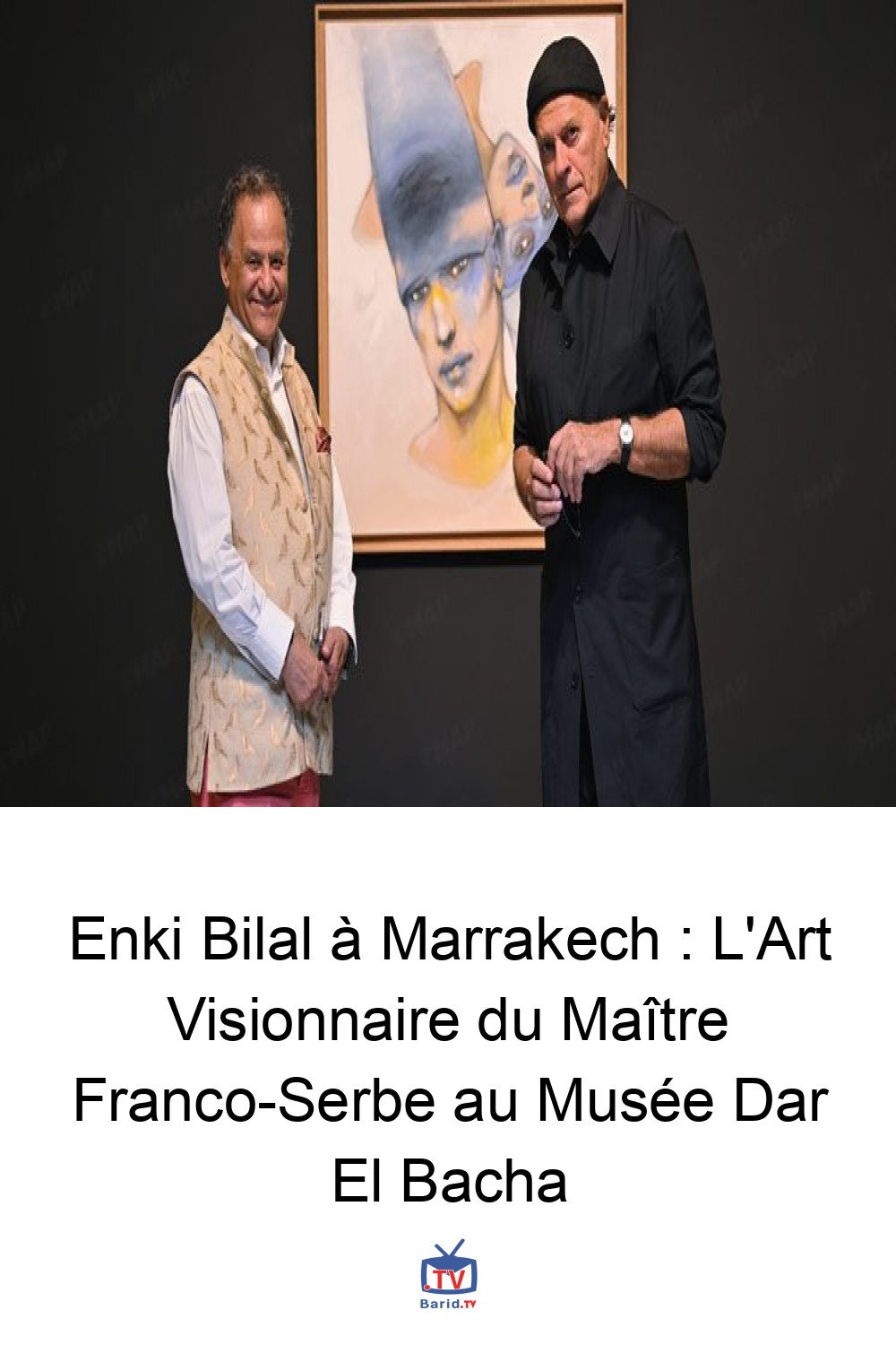 Enki Bilal à Marrakech : L'Art Visionnaire du Maître Franco-Serbe au Musée Dar El Bacha 4 Pinterest Hidden