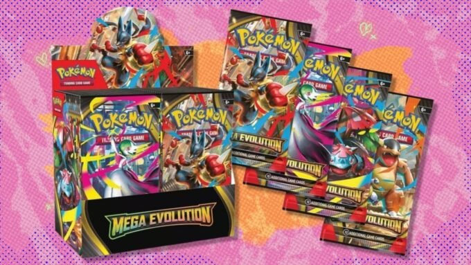 Pokémon TCG Mega Evolution Booster Display Box with 36 packs