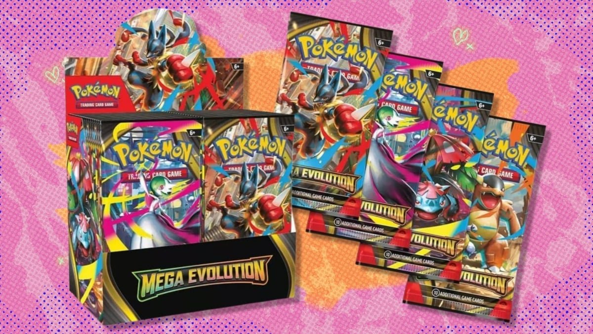 Pokémon TCG Mega Evolution Booster Display Box with 36 packs