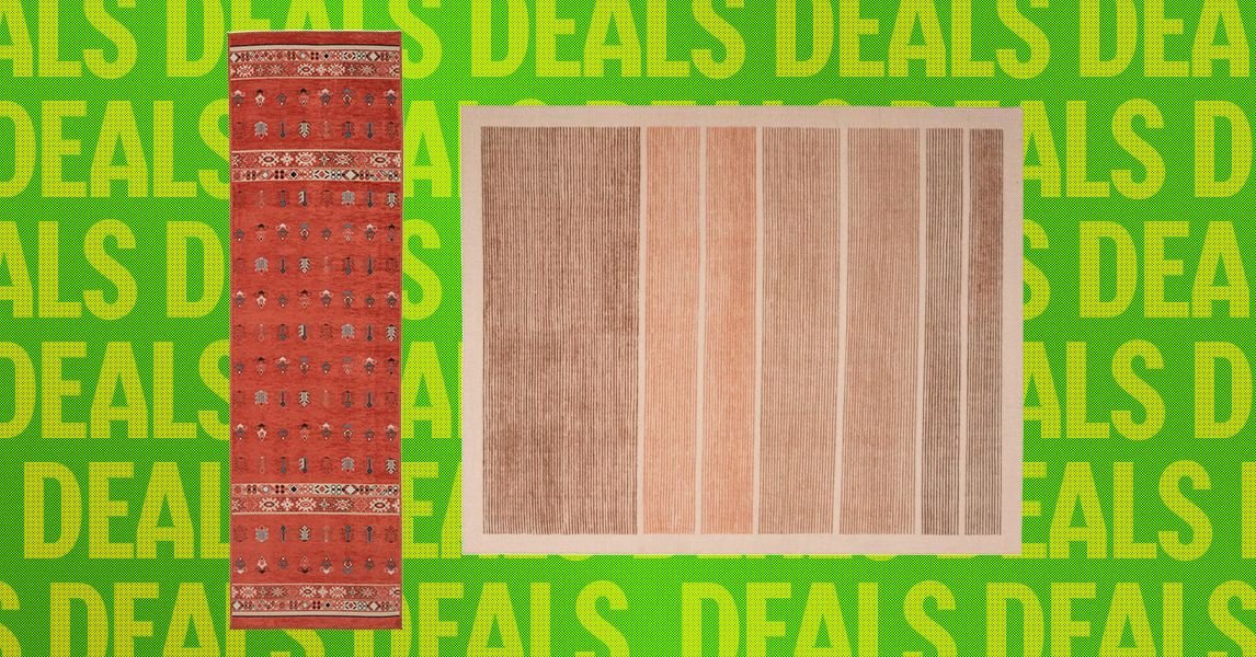 Revival Rugs' 9th Birthday Bash: 20% Off Sitewide – Don't Miss Out! 3 A collection of colorful hand-knotted and handwoven rugs from Revival Rugs, showcasing various patterns and textures, on sale.