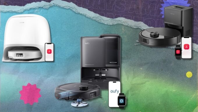 October Prime Day's Clean Sweep: Unbeatable Robot Vacuum Deals Revealed 5 A composite image showing various robot vacuum cleaners on sale during Amazon Prime Day.