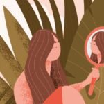 The Evolving Self: Challenging Your Own Operating Manual 6 A person looking into a distorted mirror, reflecting on self-perception and identity.