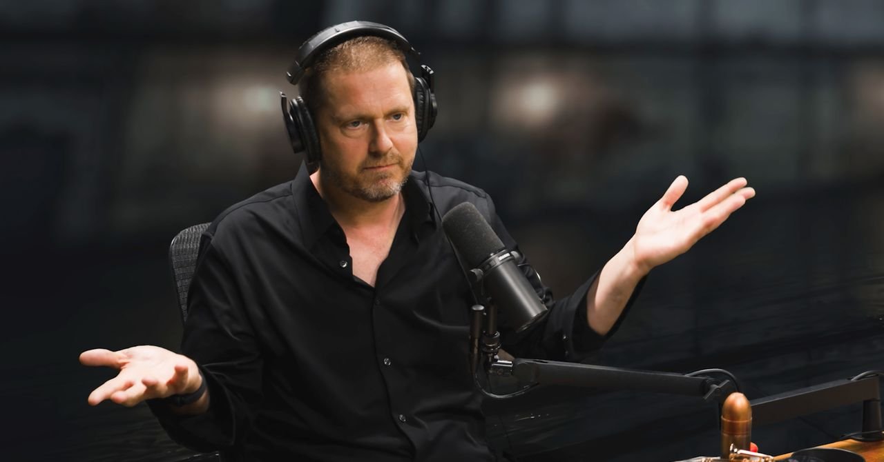Tim Heidecker Unleashes Joe Rogan Parody on The Onion 1 Tim Heidecker in character, mimicking Joe Rogan's podcast style for The Tim Heidecker Podcast on The Onion