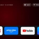 A clean, ad-free TV homescreen, possibly customized with a unique theme, representing the goal of 'vibe coding'.